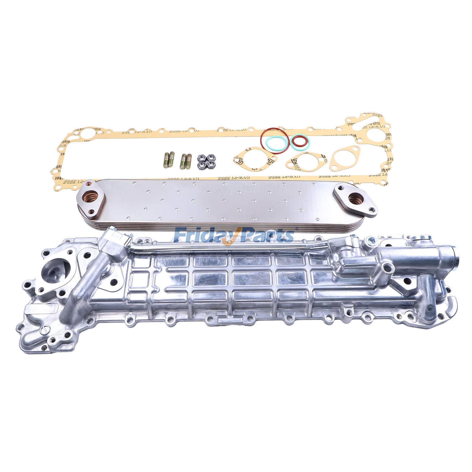 Oil Cooler 1132010116 8980898081 for Isuzu Engine 6HK1 Hitachi Excavator ZX350LC-5B ZX350LCN-5B