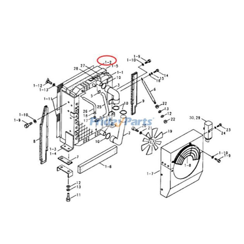 Oil Cooler Old Crawler in Stock in China