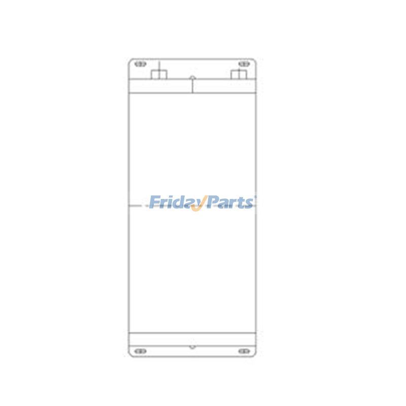 Refroidisseur d'huile 12726415 pour pelle Volvo G700B