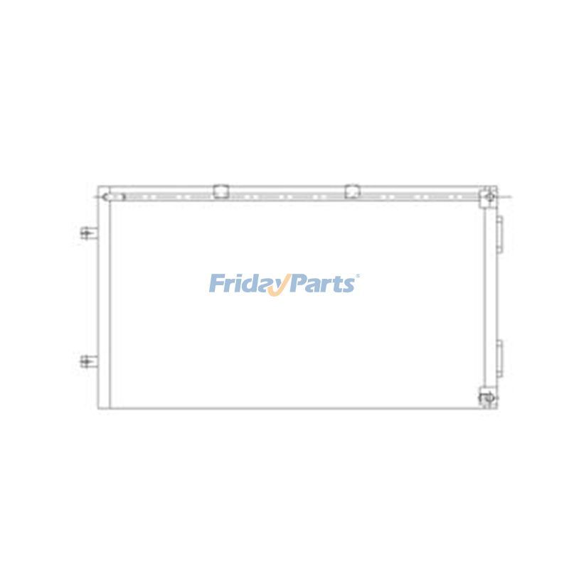 Ölkühler 128-2833 für Caterpillar CAT 824G 825G 826G