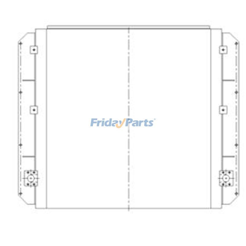 Ölkühler 1428193 für Caterpillar CAT Bagger E375
