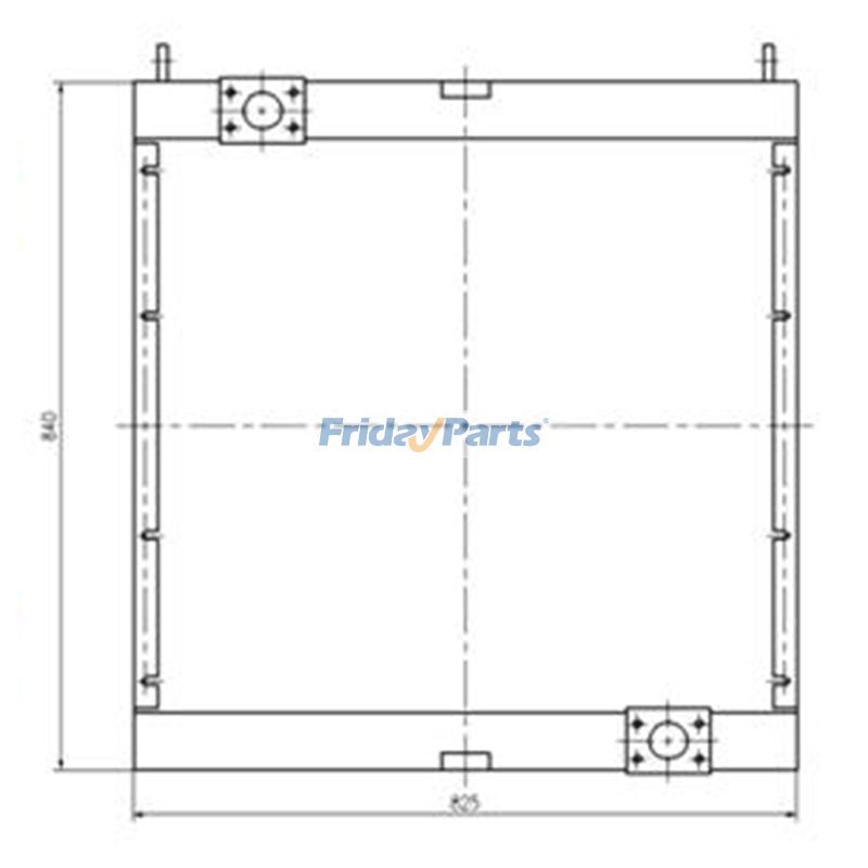 Oil Cooler 14518579 14514243 for Volvo Excavator EC360B EC330B EC460B