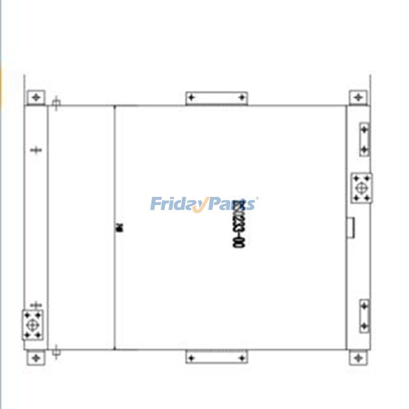 Ölkühler 1547411 für Caterpillar CAT Bagger E320B