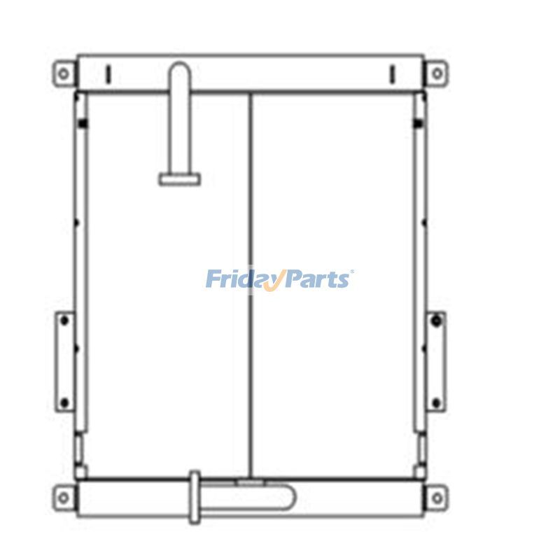 Refroidisseur d'huile 160-2080 pour excavatrice Caterpillar CAT E320BU