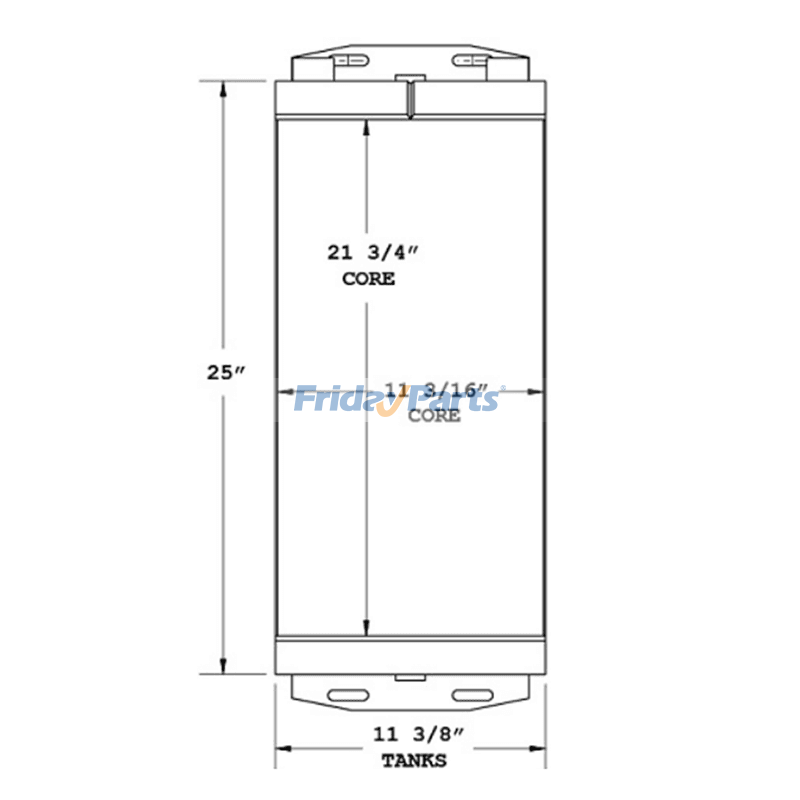 Ölkühlerfür Motorgrader