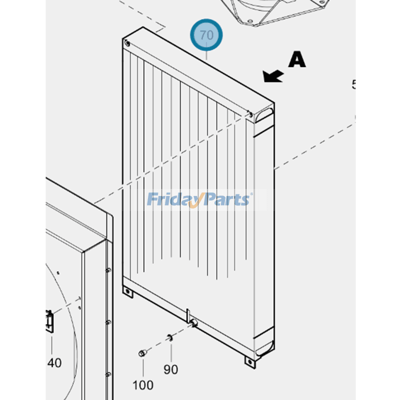 Oil Cooler for Air Compressor