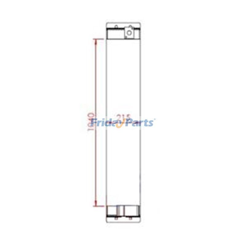 Ölkühler 17M-03-45111 für Komatsu D275A-5 D275AX-5 Bulldozer