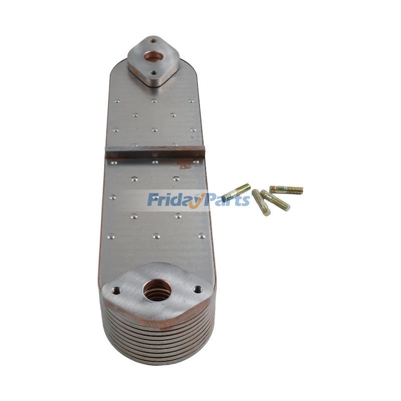 Refroidisseur d'huile 195-03-19130 pour moteur Komatsu S6D155-4 SA6D140-2 bulldozer D150A-1 D155A-1 D355A-5 D355C-3 D155W-1pourPour KOMATSU