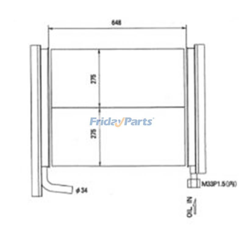 FridayParts Ölkühler