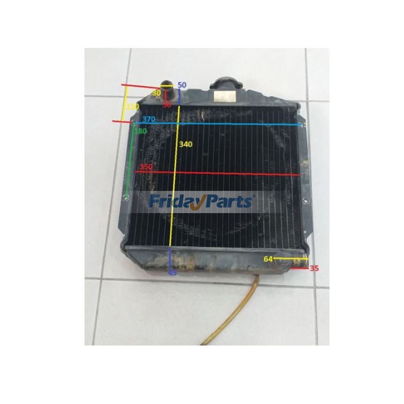 Oil Cooler 20L-03-11110 for Komatsu Excavator PC05-7 PC07-2 PC10-7 PC10N-7 PC12R-8 PC12UU-2 PC15R-8 PW05-1