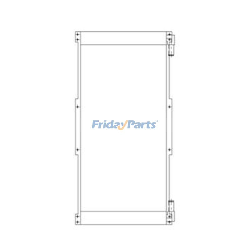 Ölkühler 214-4746 für Caterpillar CAT Baggerlader 416E 420E 422E 428E 430E 432E 434E 442E 444E