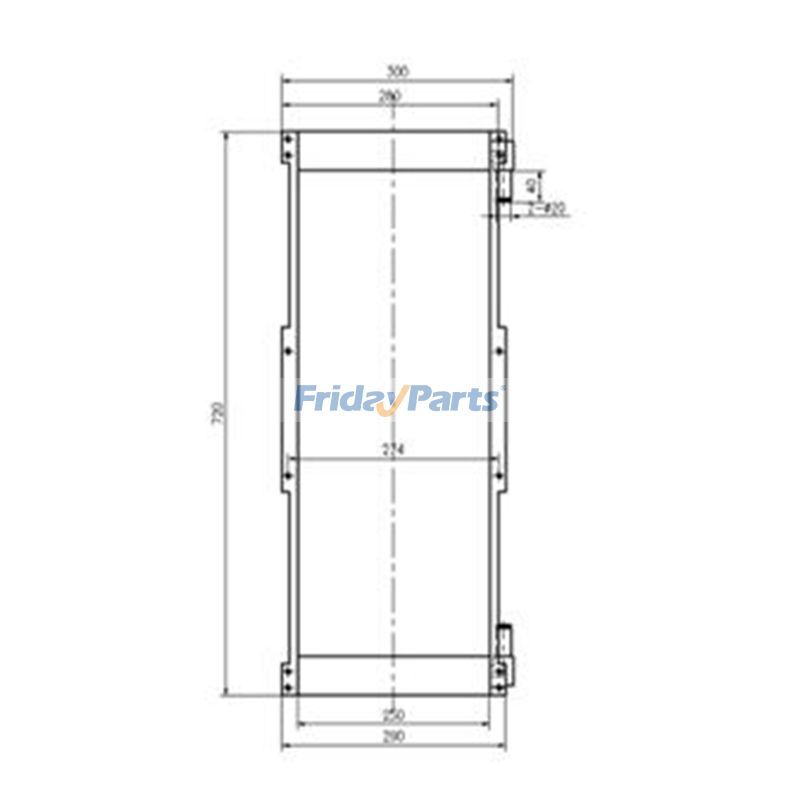 Oil Coolererpillar CAT Backhoe 416E in Stock in China