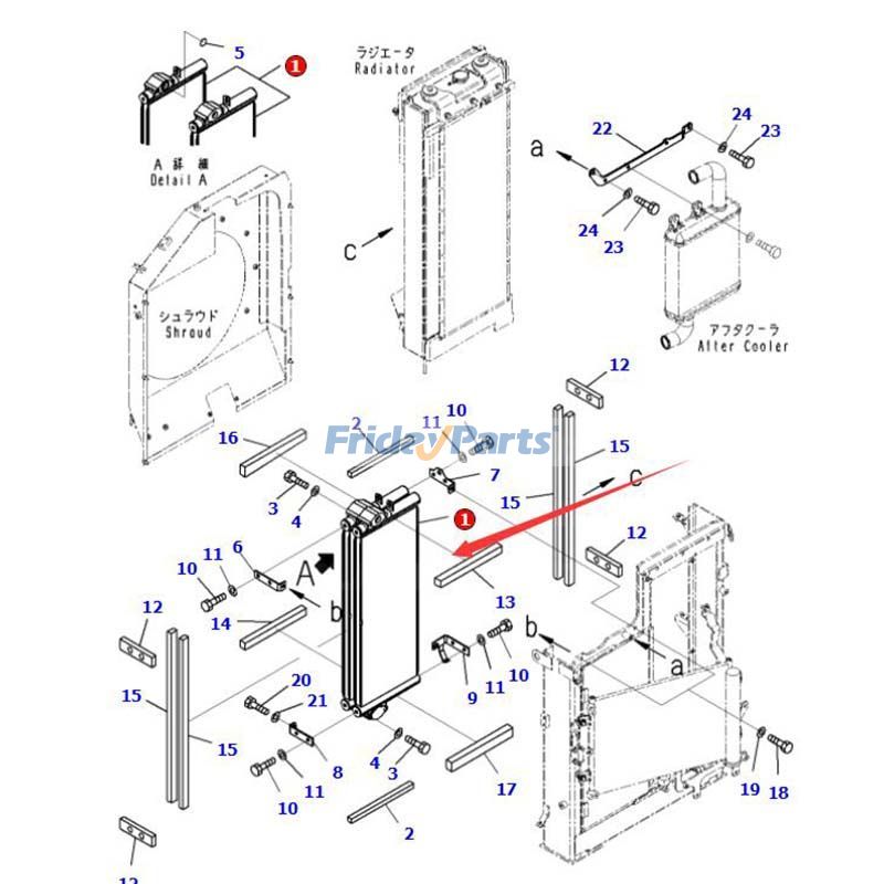 FridayParts Ölkühler