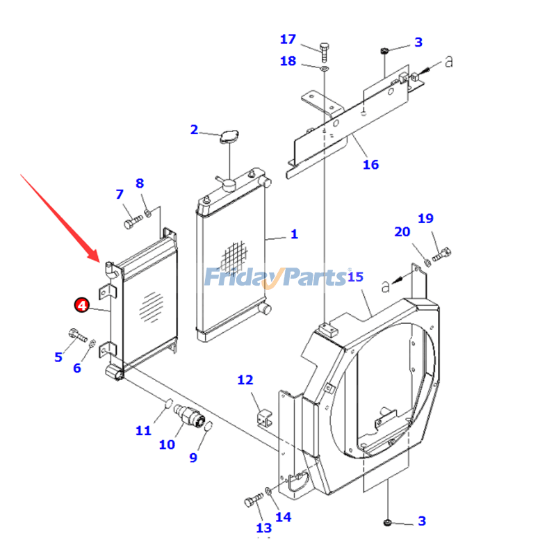 Achetez Refroidisseur d'huile chez FridayParts