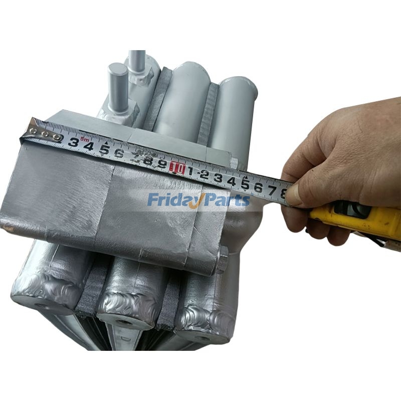 Ölkühler 22U-03-22120 22U-03-22130 22U-03-28430 für Komatsu PC228USLC-3E0 PC228USLC-3 PC228US-3E0 PC228US-3 Bagger Größe 830*710*50mmfür Für KOMATSU