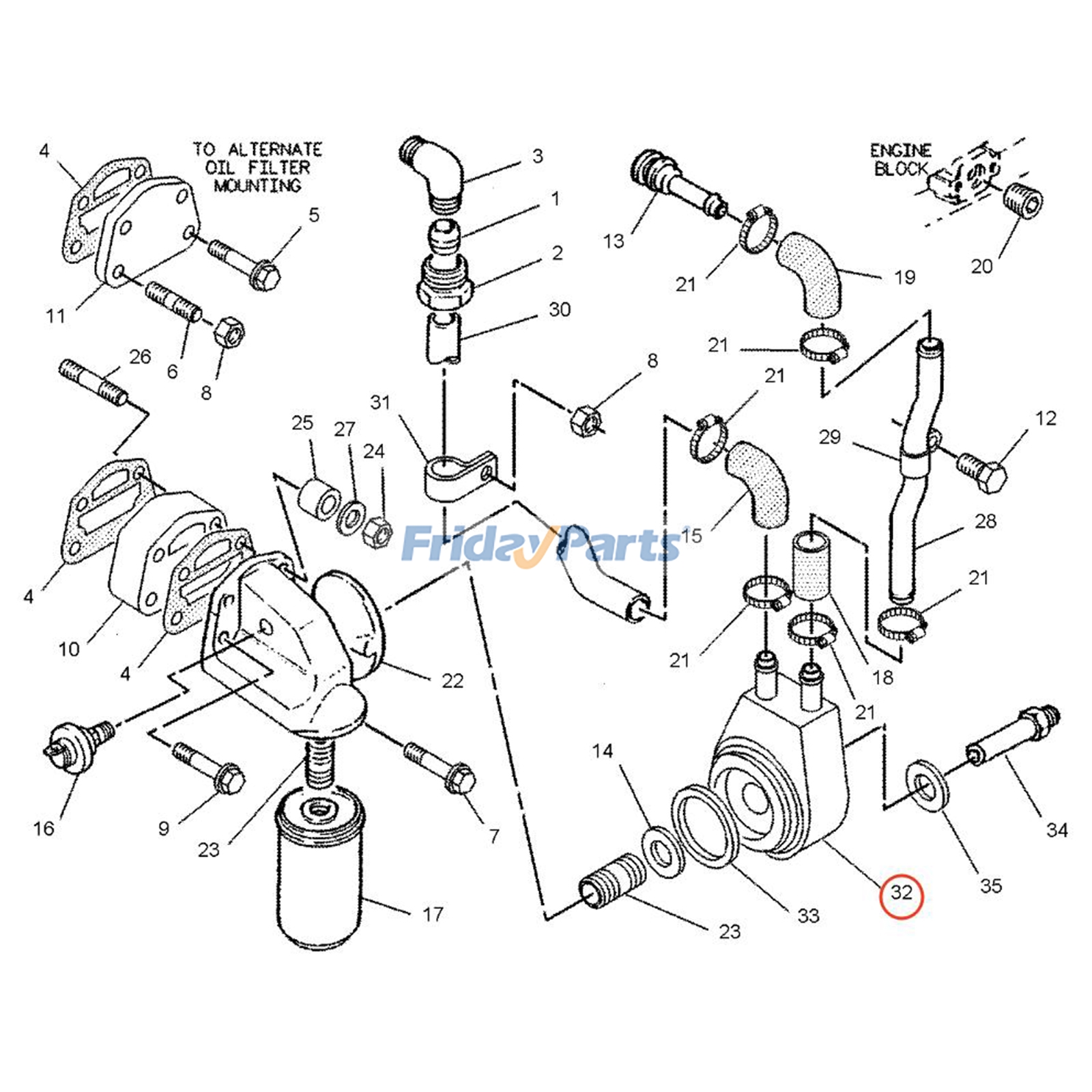Oil Cooler for Compactor,Engine,Loader,Telehandler