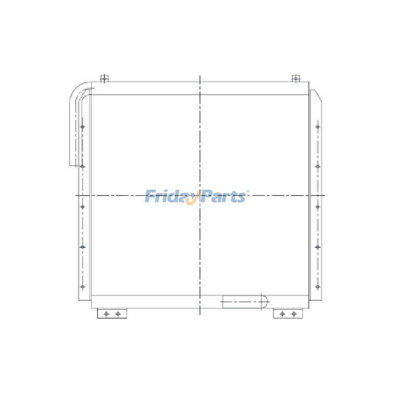 Oil Cooler 2452U433S11 for Kobelco SK400 SK400LC Excavator for less