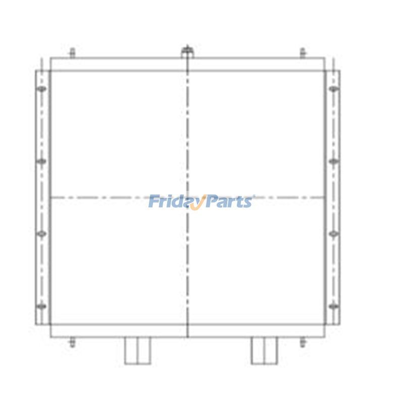 FridayParts Hydraulikölkühler