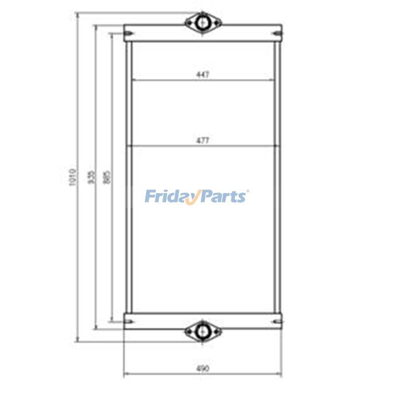 Oil Cooler 2653563 2040997 for Caterpillar CAT Excavator E315D E320C