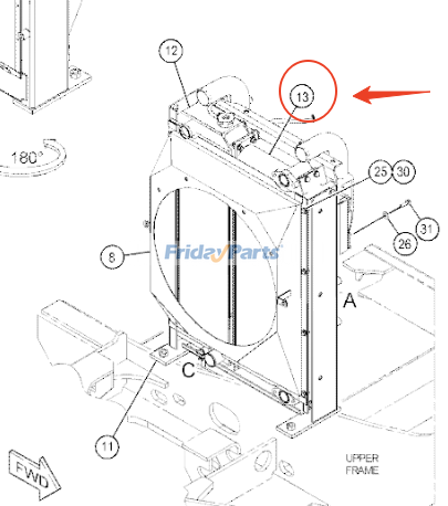 FridayParts Ölkühler