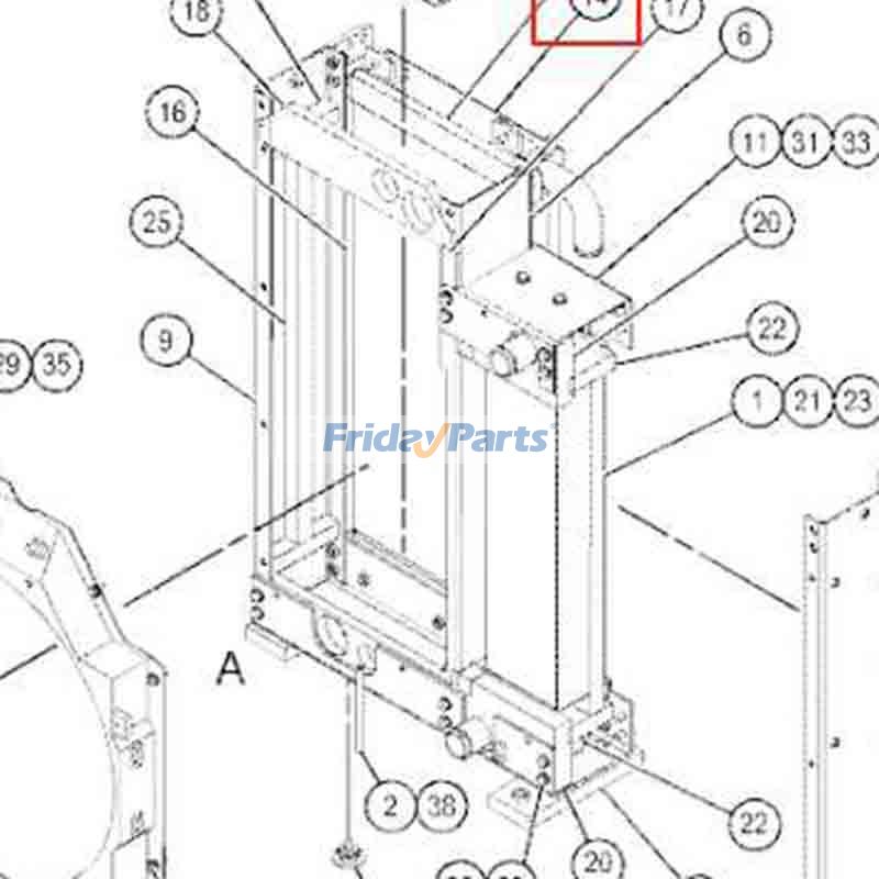 FridayParts Ölkühler