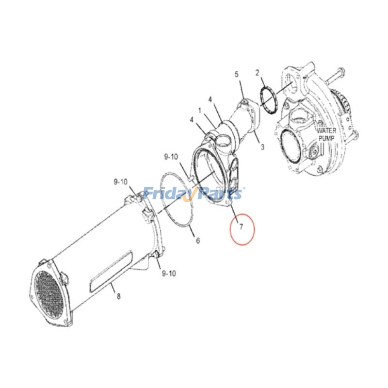 Oil Cooler for Engine,Excavator,Loader,Tractor,Truck