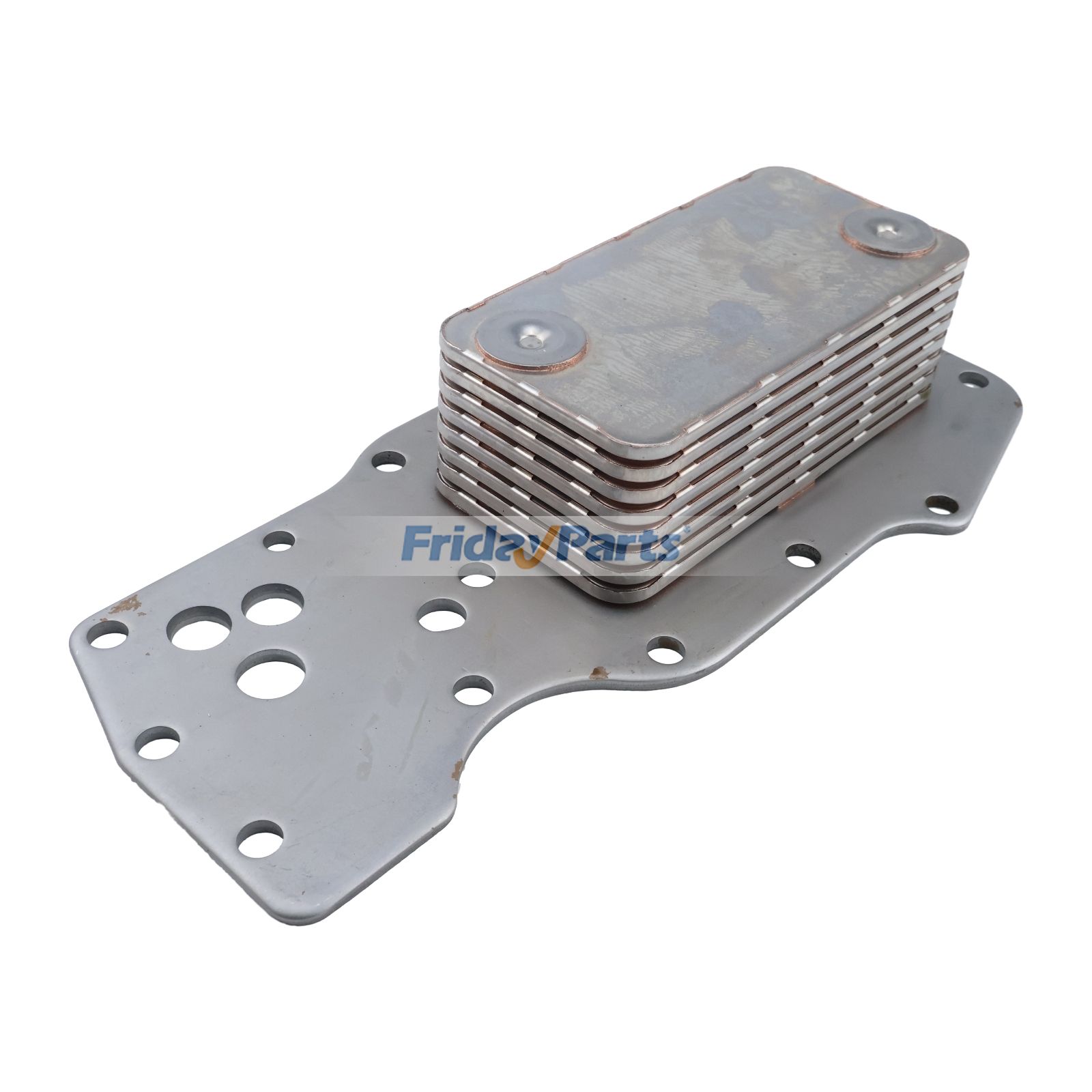 Oil Cooler 3975818 for Cummins Engine B6.7 QSB6.7 QSL9 ISB6.7 B4.5 QSB5.9 Hyundai Excavator R140W-9 R210NLC-9 R290LC-9