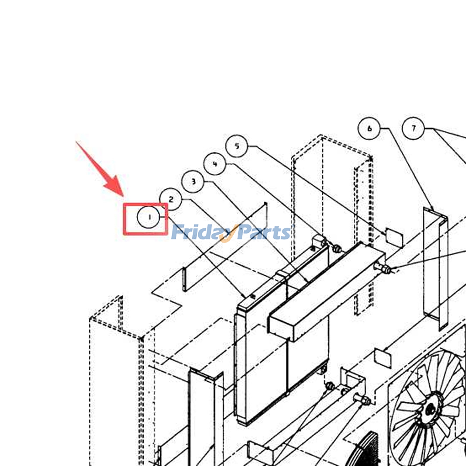 Oil Cooler for Air Compressor
