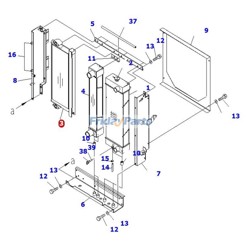 FridayParts Ölkühler