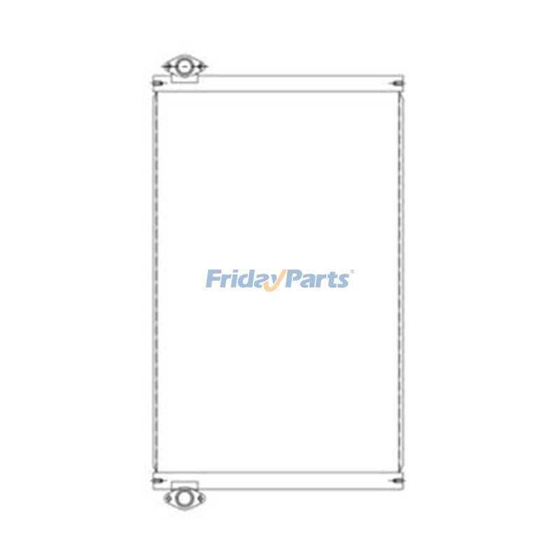 Refroidisseur d'huile 4655038 pour excavatrice Hitachi ZAX850-3 ZAX870-3