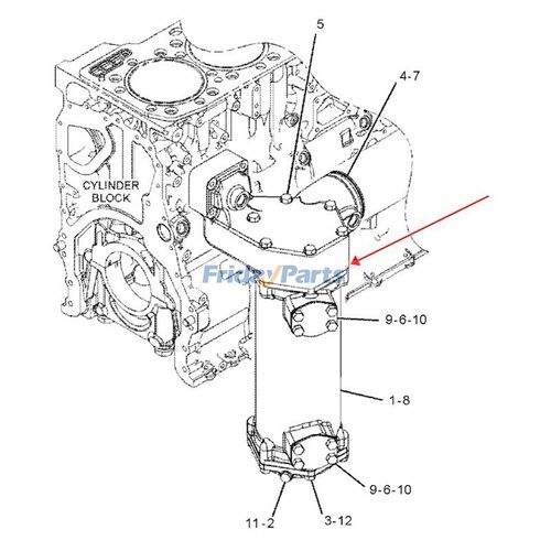 Engine Hood R1600 キャタピラー CAT 3176C C-10 C11 C18 エンジン 980C D8N D8T R1600 R1700G CX31-C13I ...
