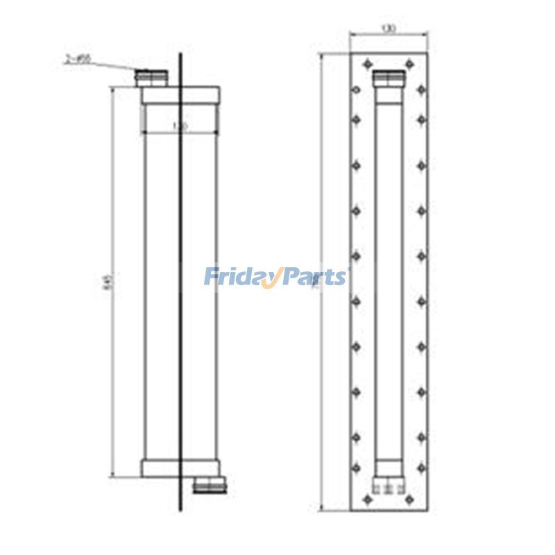 Ölkühler 6212-61-6120 für Komatsu D475A-2 PC1600-1 PC650-3 WA800-1 WA800-2 HD785-3 WA900-1 HD325-5