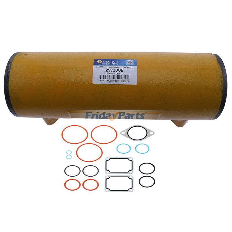 Enfriador de aceite 7C-3039 con kit de sello para motor Caterpillar CAT 3054 3306 3406 3408 3456 3406B 3406C 3406E 3408B 3408C 3408E C15 C18