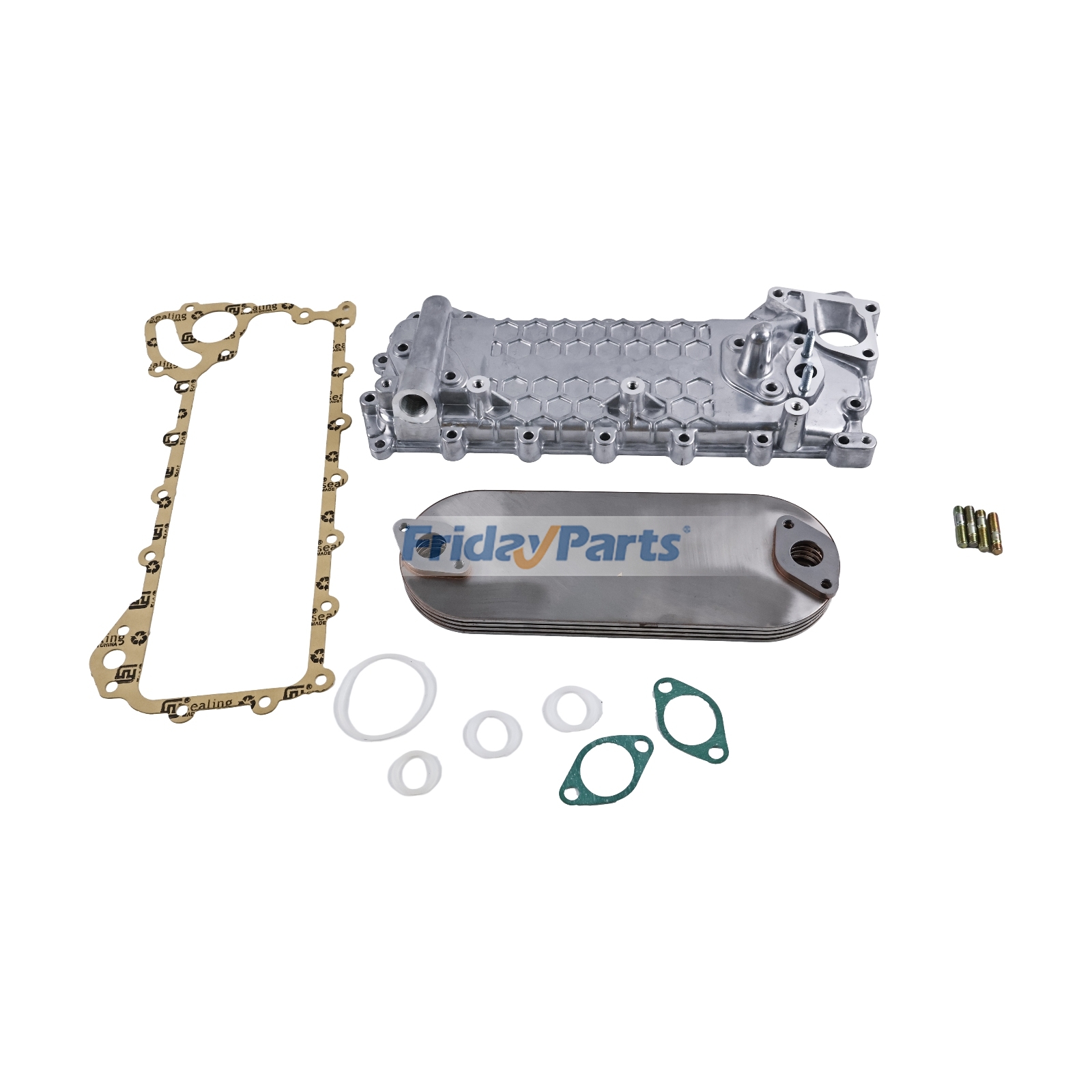 Ölkühler 8981227860 für Isuzu-Motor 4HK1 und Hitachi-Bagger ZAXIS210, ZAXIS250, ZX250LC-5B, ZAXIS260 und ZX290LC-5B