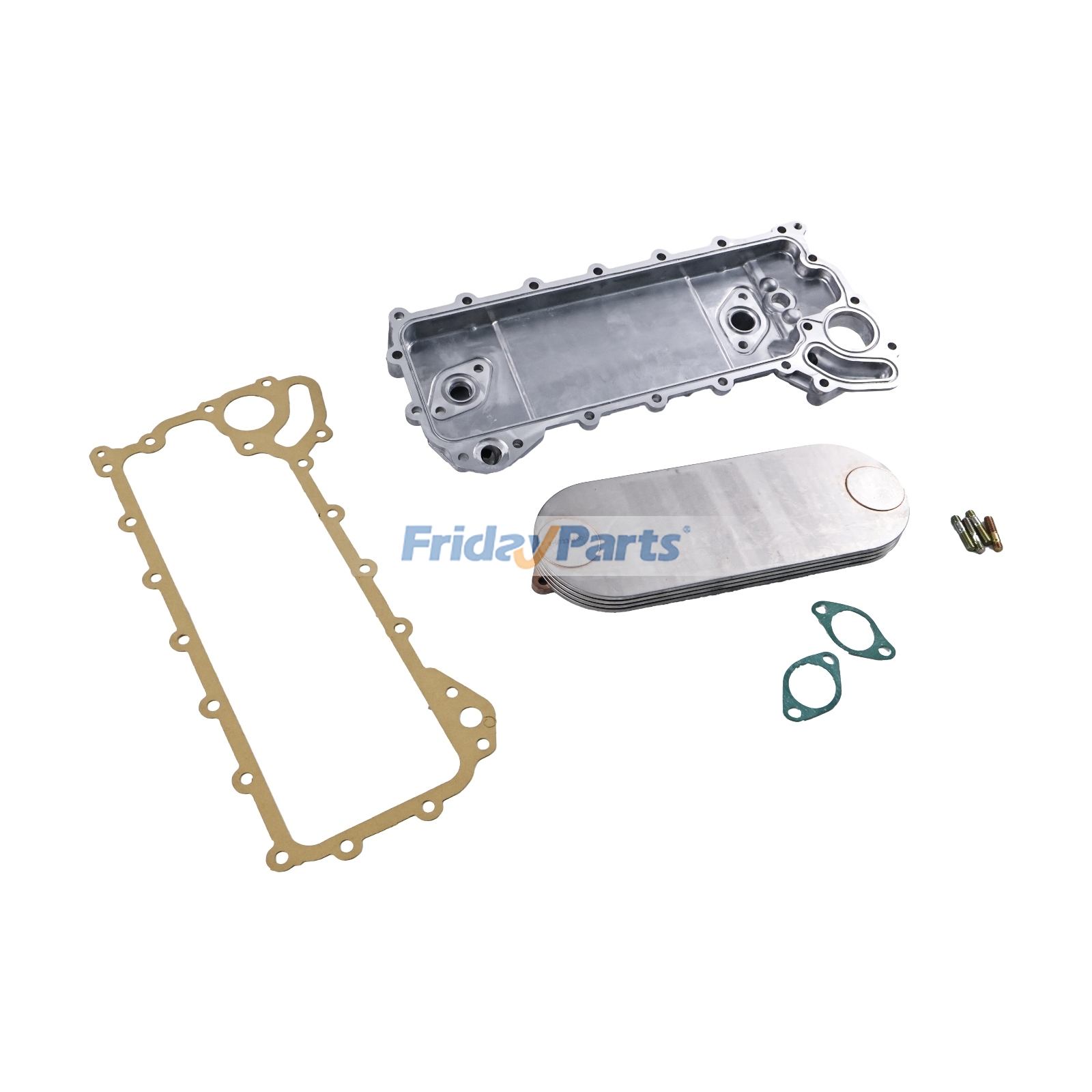 Ölkühler 8981227860 für Isuzu-Motor 4HK1 und Hitachi-Bagger ZAXIS210, ZAXIS250, ZX250LC-5B, ZAXIS260 und ZX290LC-5Bfür Für HITACHI,Für JOHN DEERE