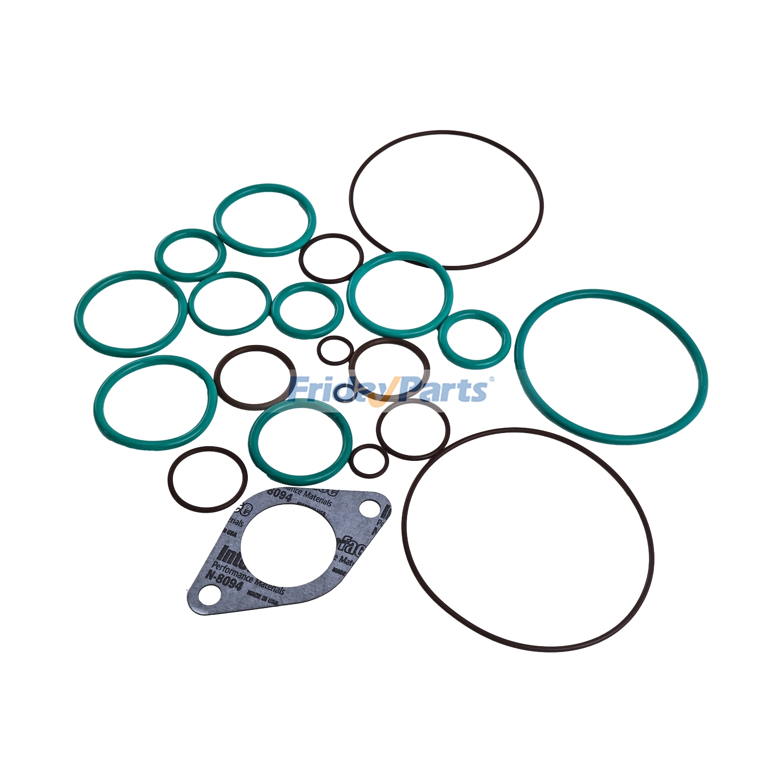 Kit de enfriador de aceite y conductos 394-9182 para motor Caterpillar CAT C-12 C-10 de FridayParts