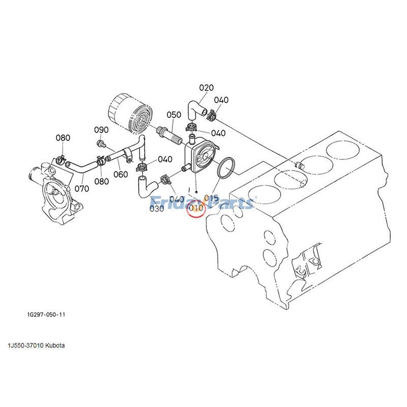 Achetez Ensemble de refroidisseur d'huile chez FridayParts