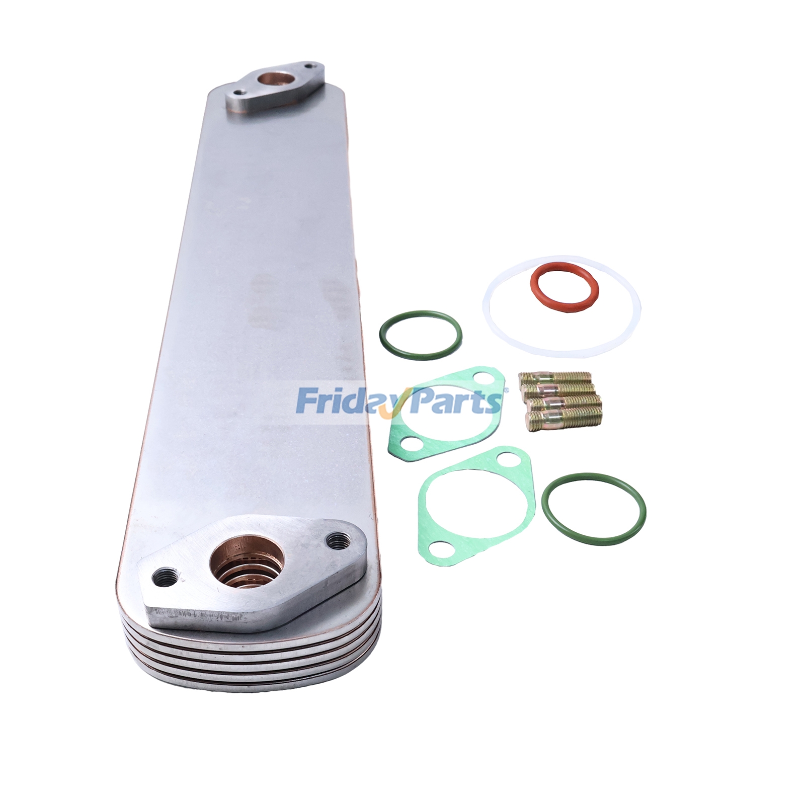 Oil Cooler Core for Isuzu Engine 6HK1 Hitachi Excavator ZX350K-3G