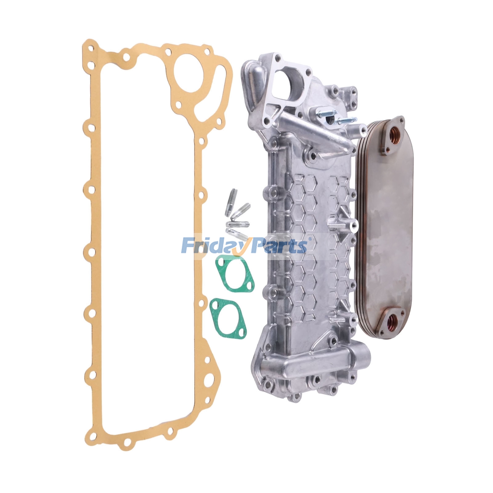 Oil Cooler Core & Cover for Excavator