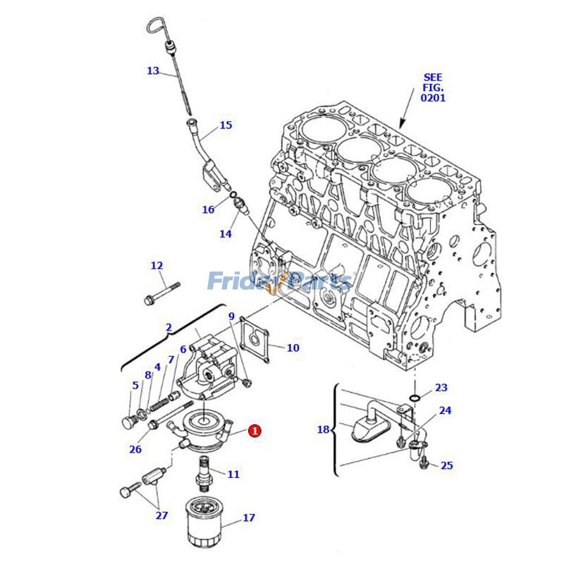 Parte para Pala cargadora