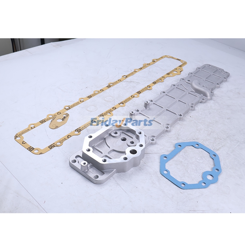 Tampa do radiador de óleo 125-2971 2552904 para motor Caterpillar CAT 3066 Escavadeira E320B E320C