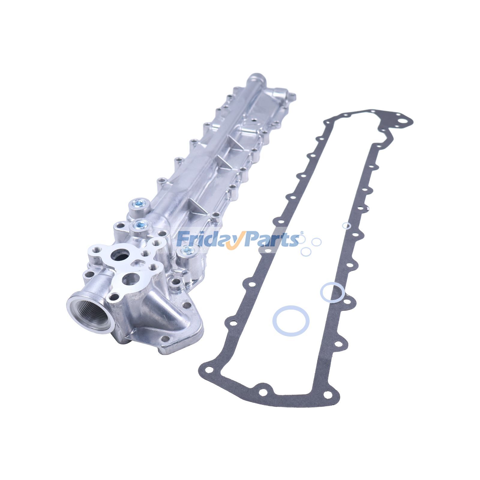 Tapa del enfriador de aceite 6136-61-2113 para motor Komatsu 6D105 Excavadora PC300LC-5 PC220-3 PC200-1 PC200-3 Para KOMATSU