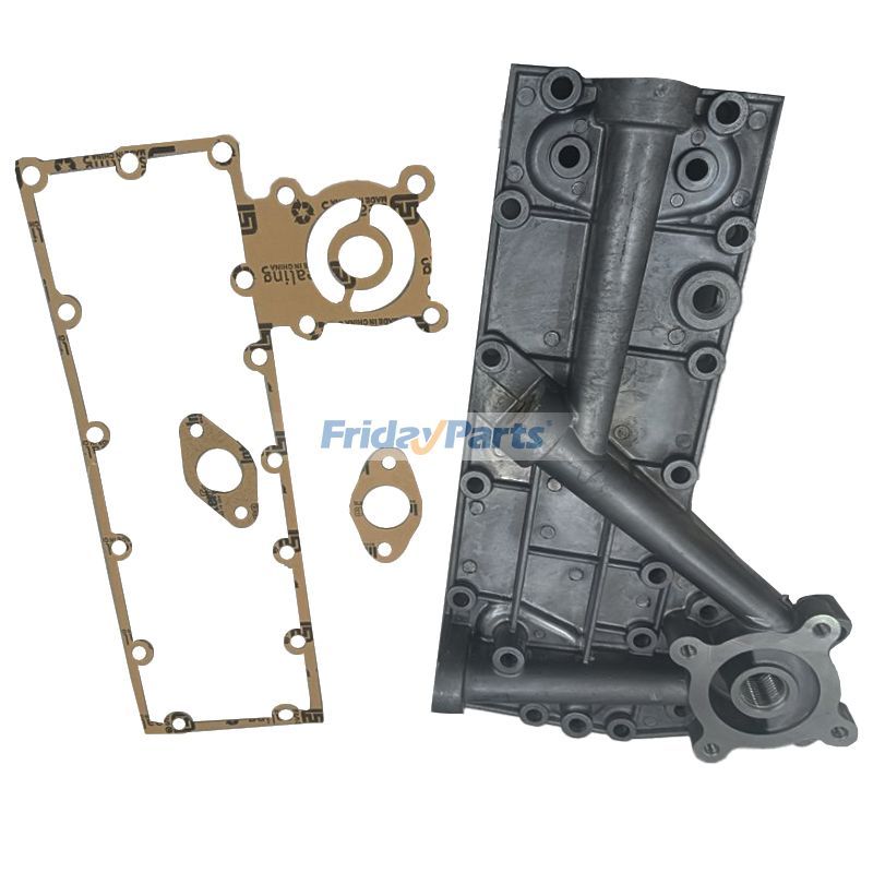 Tampa do radiador de óleo 6207-61-5210 para motor Komatsu S6D95L-1 SAA6D95LE-1 Escavadeira PC200-5 PC200LC-5 PC200-6L PC200LC-6L PC210LC-6L PC220LC-5 PC220LC-6L PC250LC-6L