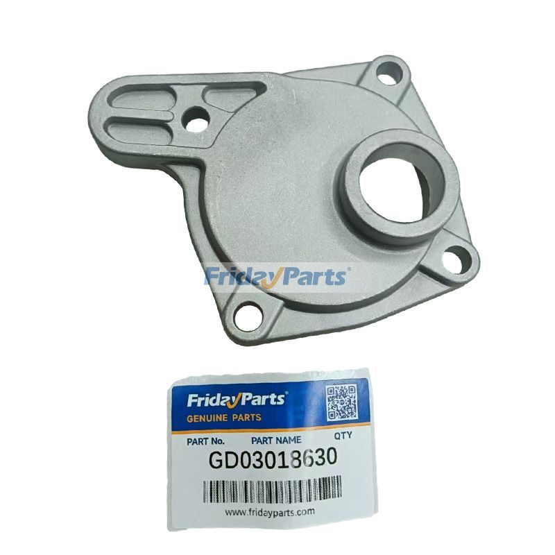 Oil Cooler Down Cover ME082535 for Mitsubishi Engine 6D31 Kobelco Excavator SK200-2 SK200-3