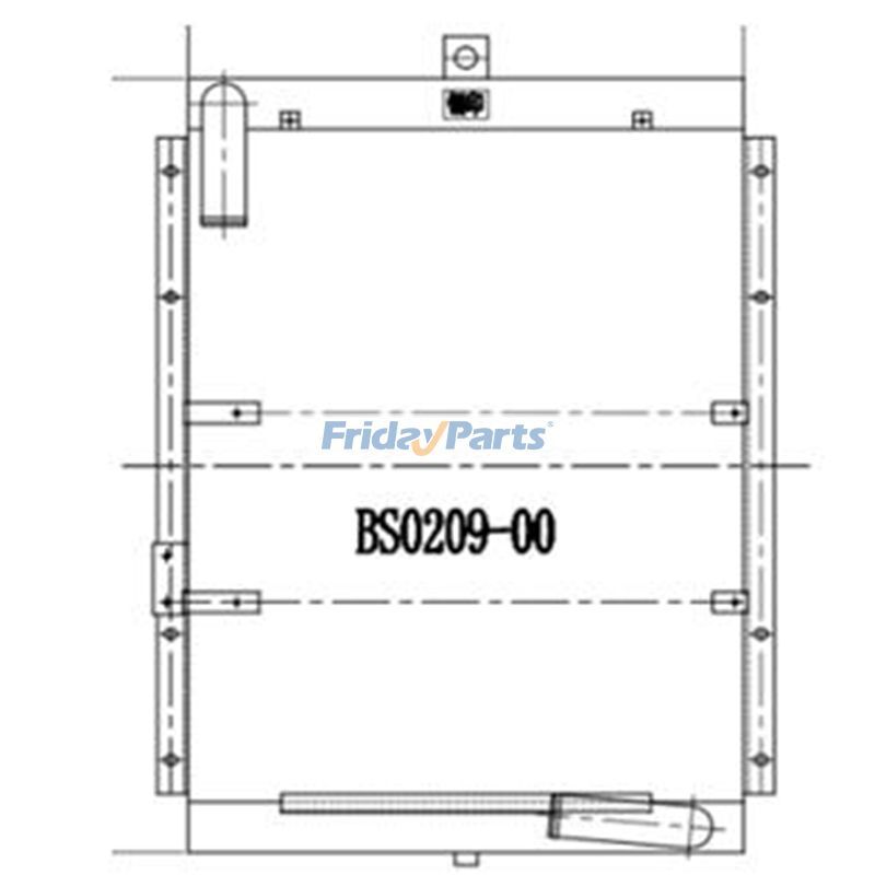 Ölkühler für Hyundai Bagger R190-5
