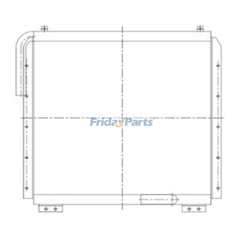 Ölkühler für Kobelco Bagger SK400-1