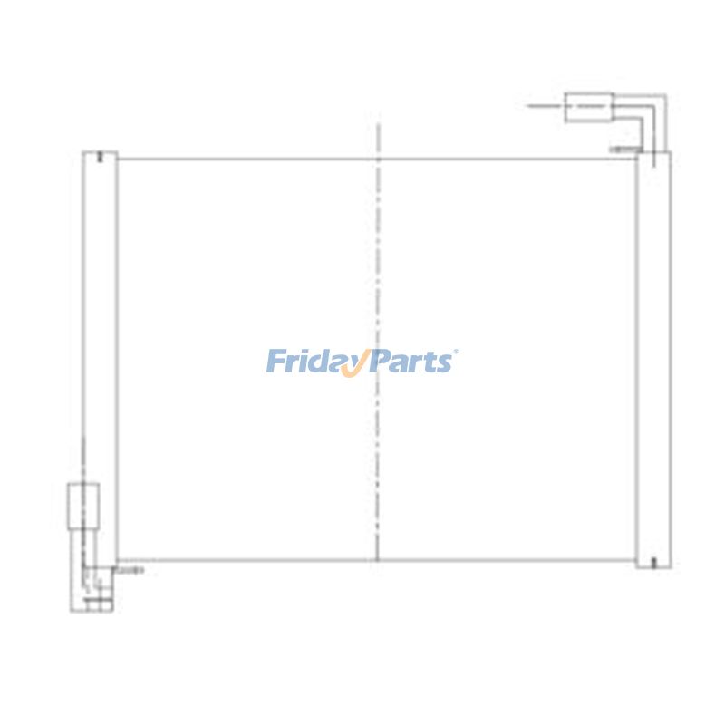 Oil Cooler for Kobelco SK330-6E Excavator