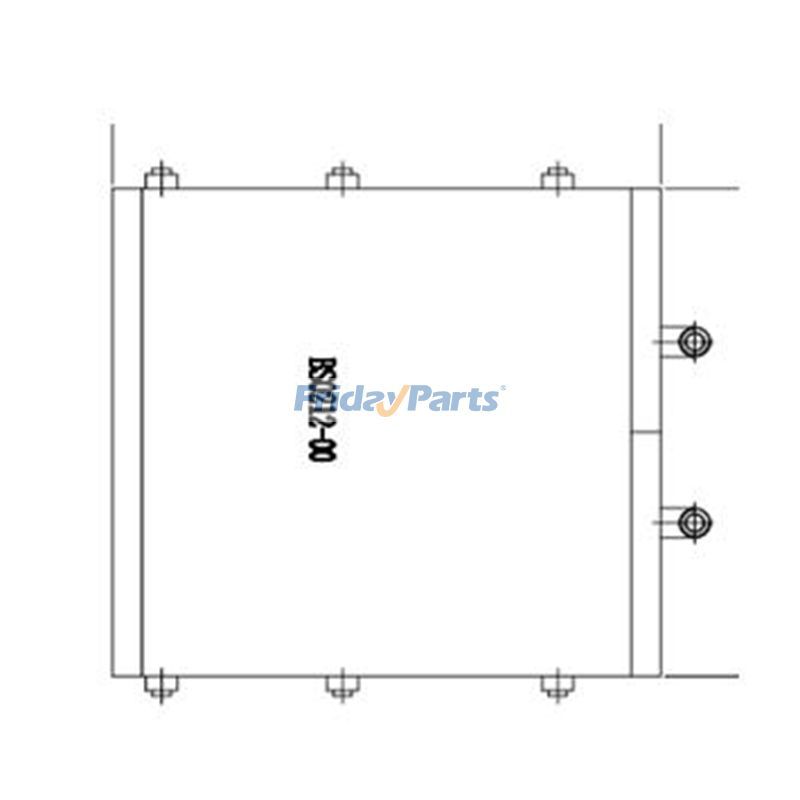 Ölkühler für Kobelco SK60C SK120-5 Bagger