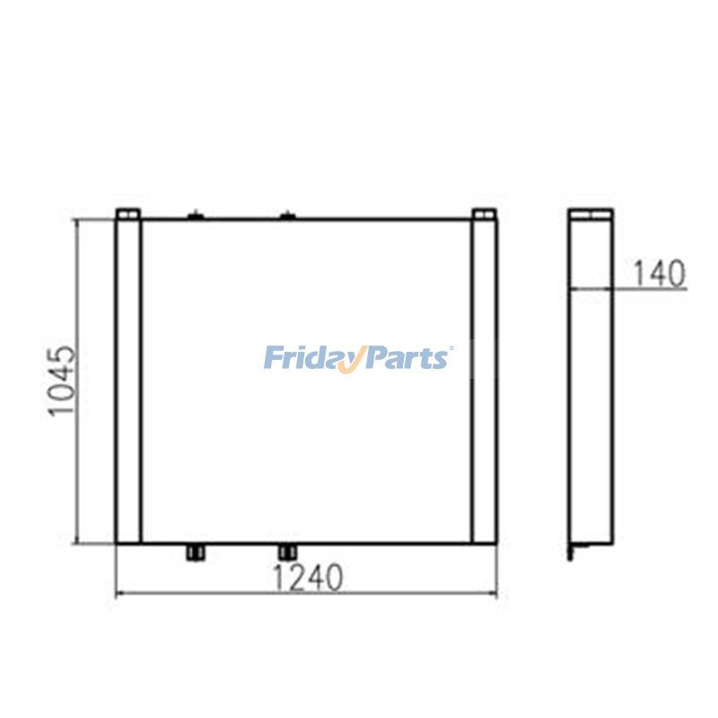 FridayParts Ölkühler