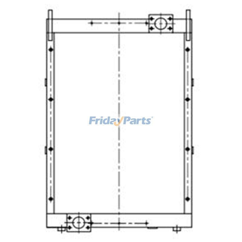 Oil Cooler for Volvo Excavator EC380D